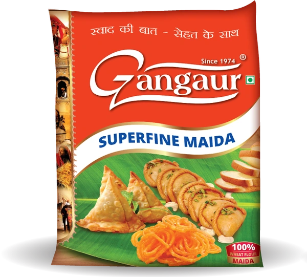 Gangaur Packed Maida - 1kg, packed
