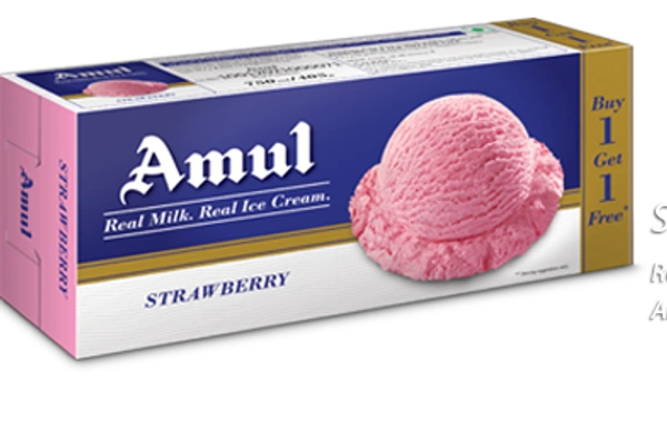amul Strawberry Family Pack - 750ml