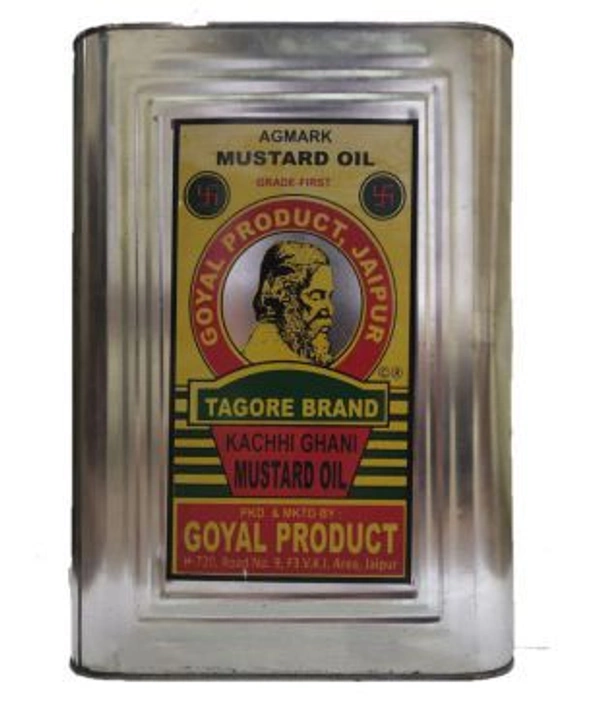 Sarso Tel 15kg mustard Oil Tagore