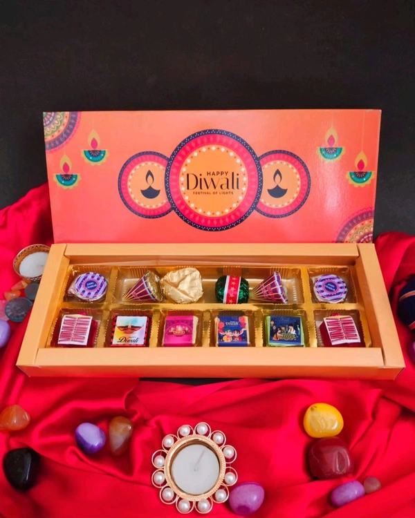 Diwali  Chocolate Hamper Box Of 9,12,18