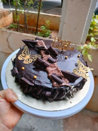 Chocolate Birthday Cake - 0.5kgs