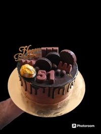 Chocolate Birthday Cake - 0.5kgs