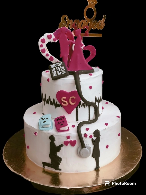 Engagement Cakes  - 3 Kg Approximately