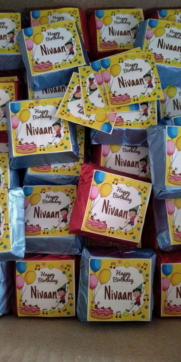 Birthday Theme Chocolate  - 50 Gm