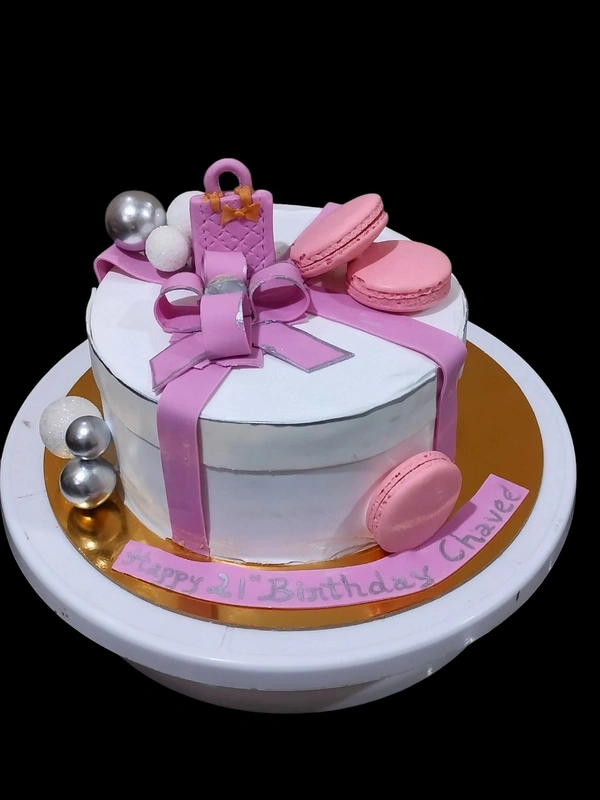 Gift Box Theme Cakes Chocolate Truffle 