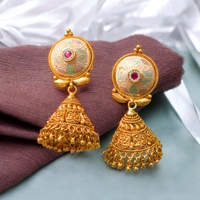 119 Akansha Meenakari Earrings