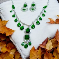 NS004-D04-VVIS Anmol Elegant Set - Emerald Green