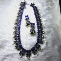 NS017-D48-ORT Durva Oxidized Set - Blue