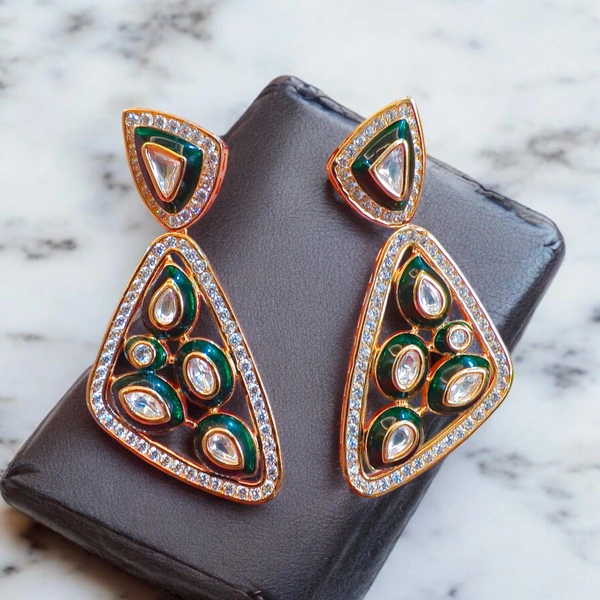 124 Green Ratna Earrings