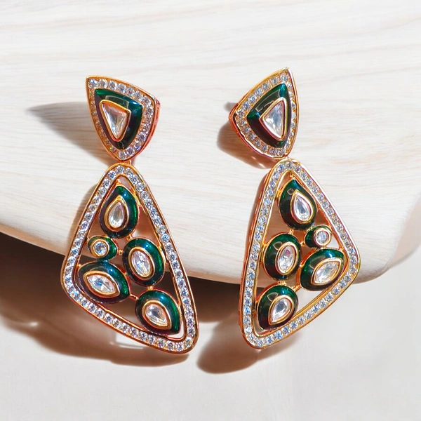 124 Green Ratna Earrings