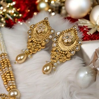 NS023-D40-CNT Kanak Matte Gold Set - Gold