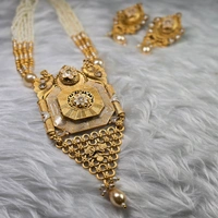 NS023-D40-CNT Kanak Matte Gold Set - Gold