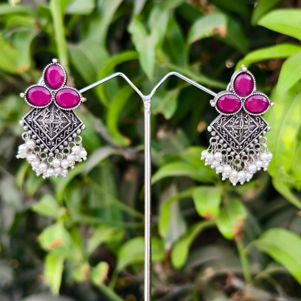 EE025-B21VVS250 Kumuda Oxidized - Pink
