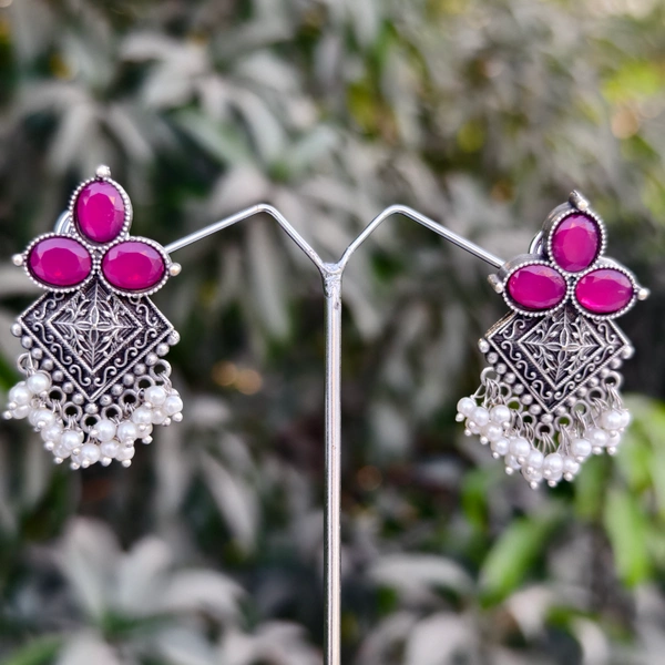 EE025-B21VVS250 Kumuda Oxidized - Pink