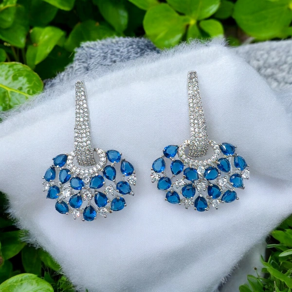 101 Mayuri Blue Earrings
