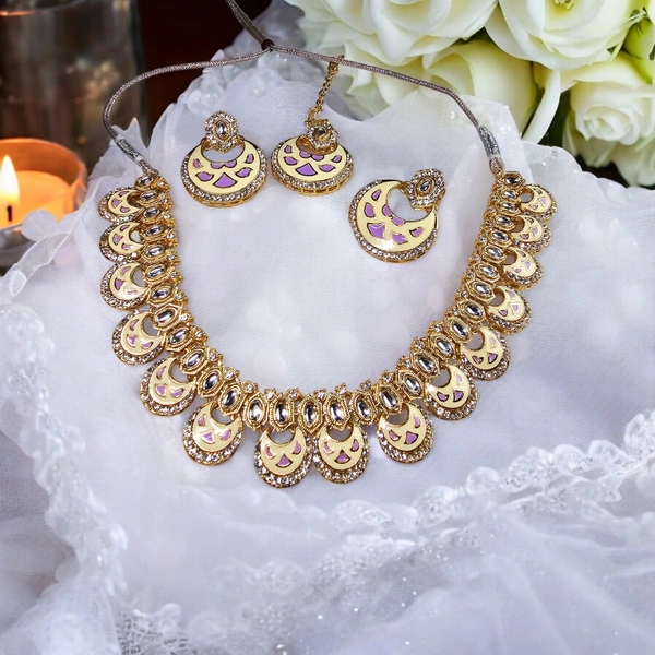 NS021-D50-TNS Meenakari Elegance - Off White
