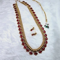 NS011-D21-TTS Mrunmayi Set - Red