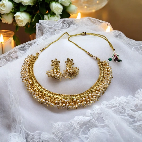 NS018-D17-ORS Padmaavat Set - Gold