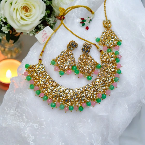 NS003-D11-RTS Rajwada Regal Set - Gold Silver