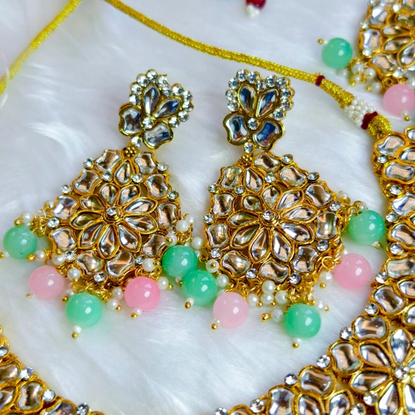 NS003-D11-RTS Rajwada Regal Set - Gold Silver