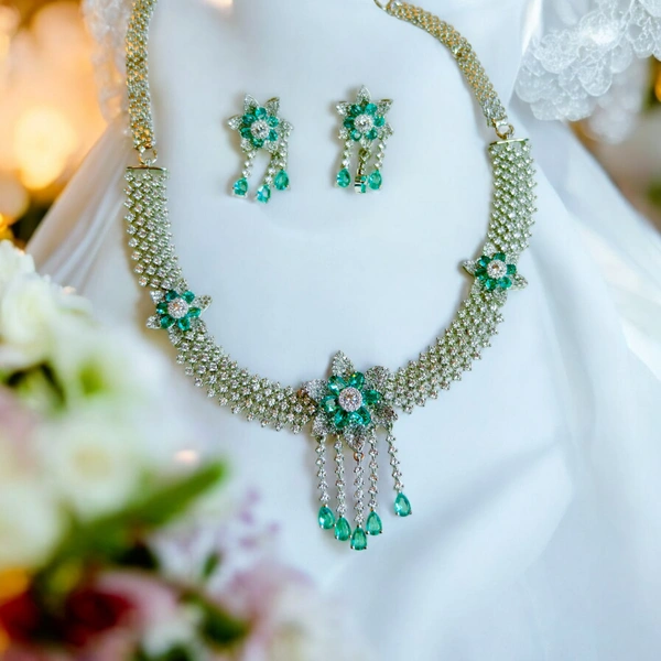 NS002-D01-VVUT Sitara Set - Green