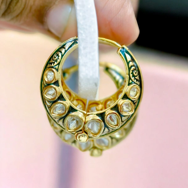 141 Sundara Meenakari Round Earrings