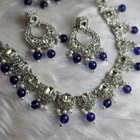 NS007-D09-ISS Varnika Jewel Set - Blue
