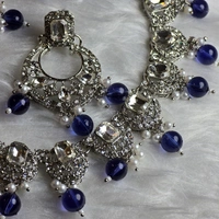 NS007-D09-ISS Varnika Jewel Set - Blue
