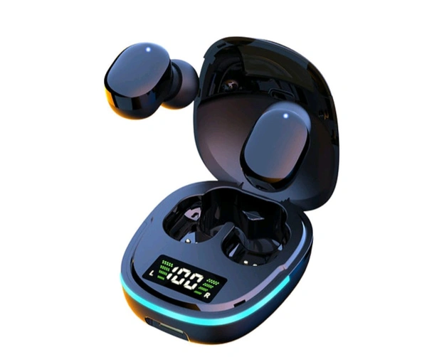 New 5.0 Stereo In-Ear Bluetooth Headphones - Black