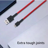 Mi Xiaomi Fastest Charging Cable USB C Quick Charge 4.0 Soniccharge Cord Compatible withMi, Redmi, iPhone 15 Pro Samsung Galaxy Android Phone Laptop PD Charger Cable. (Only Cable) - Black