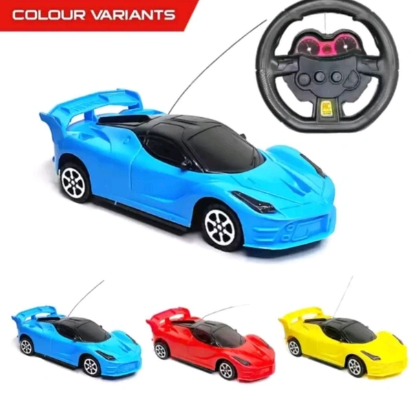 Remote Control Car For Kids High Speed Racing Car With Stylish Looks. - Blue