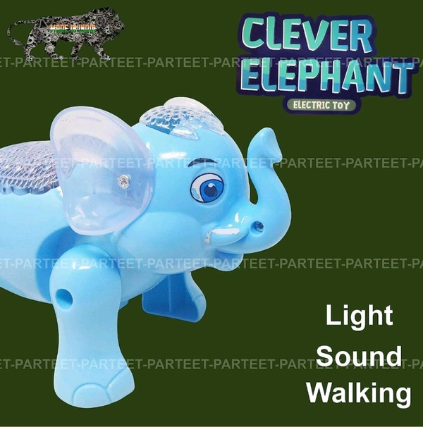 Walking Elephant Toy for Kids Light and Sound Toys for Babies Walking Toy, Moving Animal Toys, Musical Toys, Boys, Girls, Best Birthday Return Gifts for Kids.