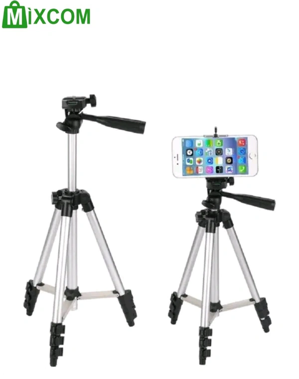 Planetoid Tripod-3110 Portable Mobile Holder Mount For Android Tripod - Silver