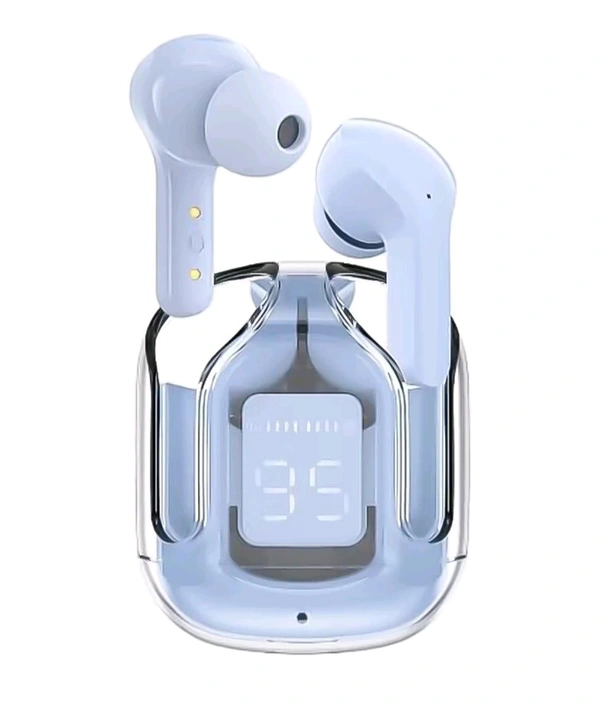Ultrapod 20-20000 Wireless Earbuds, IPX Water Resistant, 12-Hour Battery Life | better than airpods - Blue