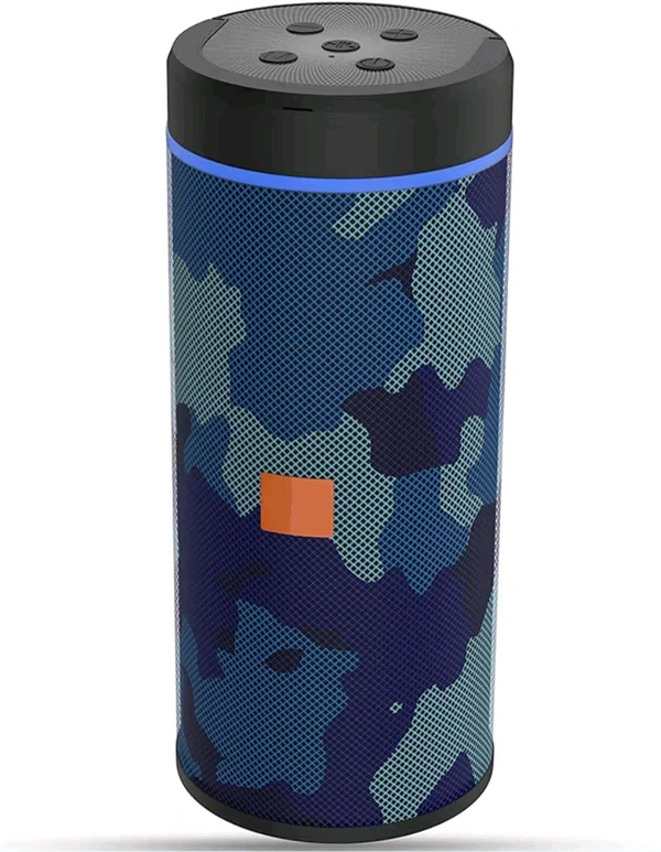 (Portable Bluetooth Speaker) Thunder Sound with Inbuilt Bluetooth Speaker. - Blue