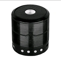WS-887 Mini Bluetooth Speaker Sound Box Wireless Portable Bluetooth Speaker TF-Card Supported - Blue