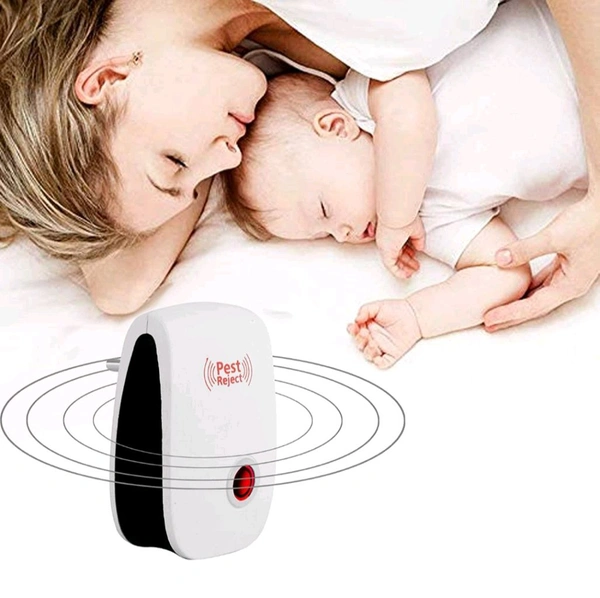 Ultrasonic Pest Repeller to Repel Rats, Cockroach, Mosquito, Home Pest & Rodent Repelling Aid for Mosquito, Cockroaches, Ants Spider Insect Pest Control Electric Pest Repelling.