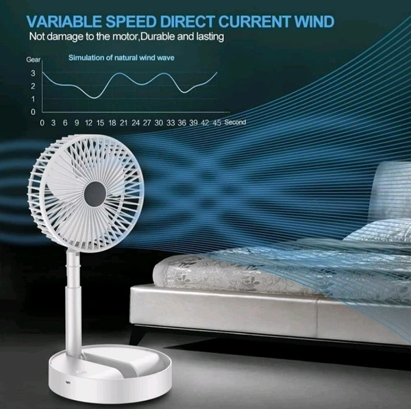 Mini Handheld Portable Fan USB Rechargeable Built-in Battery Operated (1200 mAh) Summer Cooling Desktop Fan with Standing Holder Handy Base for Home, Office, Outdoor (Multicolor)