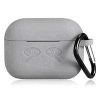 Trending Stylish: True Wireless Bluetooth Headphones Earbuds TWS With Trending Grey Case Cover Best Quality Case Wireless. - White