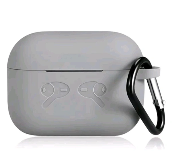 Trending Stylish: True Wireless Bluetooth Headphones Earbuds TWS With Trending Grey Case Cover Best Quality Case Wireless. - White