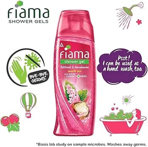 Fiama Patchouli & Macadamia Shower Gel, 250 ml - 250ML