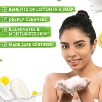MAMAEARTH  Mamaearth Vitamin-C Moisturizing Lotion Soap - 125ML