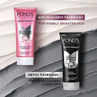 POND'S Bright Miracle Detox Facewash with 10X Power of Charcoal - 150ML