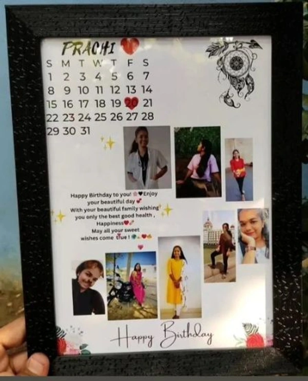 Best Birthday & Anniversary Gift||Photo Frame  - A4