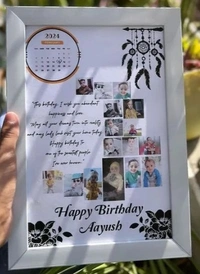 Best Birthday & Anniversary Gift||Photo Frame  - A4