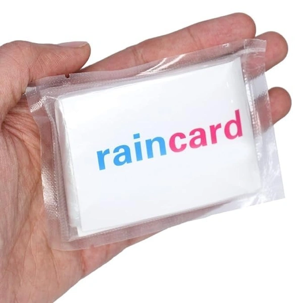 Set of ( 5 ). Mini RainCoat . 5 Raincoat Included .