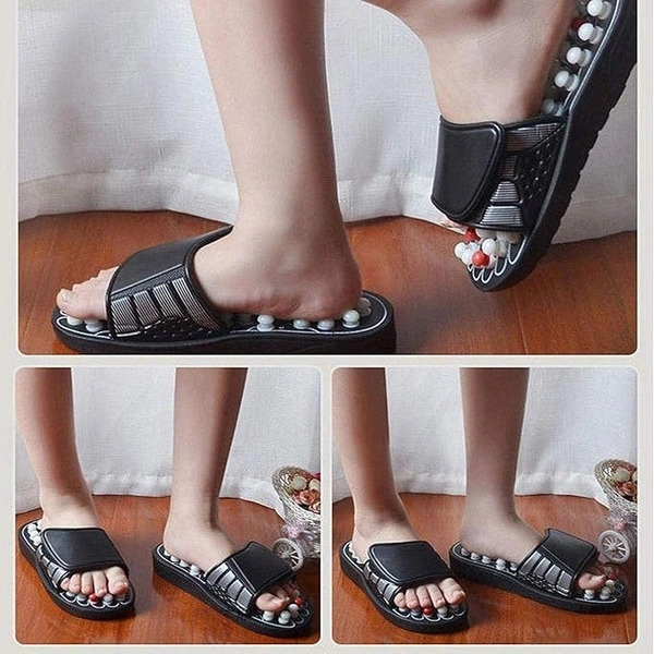 HUSB Spring Acupressure and Magnetic Therapy  Paduka Slippers for Full Body Blood Circulation Natural Slippers For Men and Women  .⭐⭐⭐⭐⭐ 4.8/5 reviews