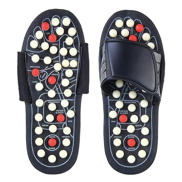 HUSB Spring Acupressure and Magnetic Therapy  Paduka Slippers for Full Body Blood Circulation Natural Slippers For Men and Women  .⭐⭐⭐⭐⭐ 4.8/5 reviews