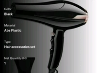 Ceramic Hair Dryer . 1875 Watts Fast Drying and Styling.