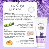 Globus Naturals  Lavender Face Wash, 75gm Set of 2 .